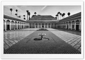 Bahia Palace Courtyard,...