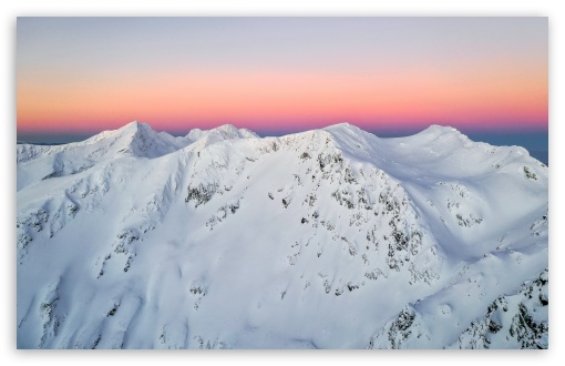Download Carpathians Mountains, Winter UltraHD Wallpaper