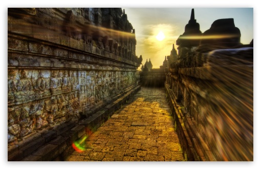 Download The Buddhist Temple Of Borobudur, Indonesia UltraHD Wallpaper
