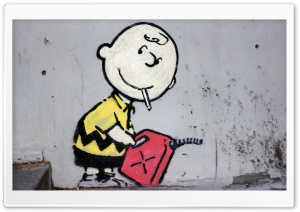 Charlie Brown Peanuts Graffiti