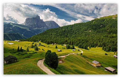 Download Mountain Landscape Scenery UltraHD Wallpaper