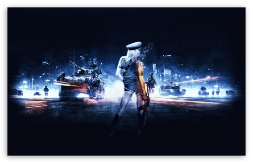 Download Battlefield 3 Girl UltraHD Wallpaper