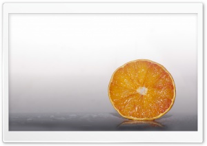 Fresh Orange Fruit Slice