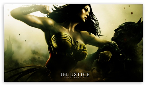 Download Injustice Gods Among Us - Batman vs Wonder Woman UltraHD Wallpaper
