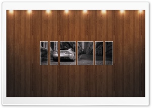 Aston Martin Picture   Wood Wall