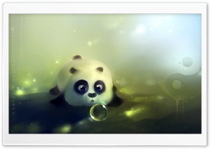 Panda Loves Bubbles