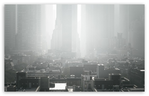 Download New York City Smog UltraHD Wallpaper