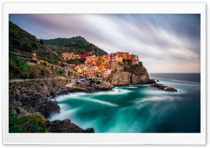 View of Manarola, Cinque...