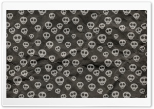 Cute Skulls Wrapping Paper