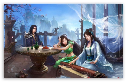 Download Jade Dynasty Artwork UltraHD Wallpaper