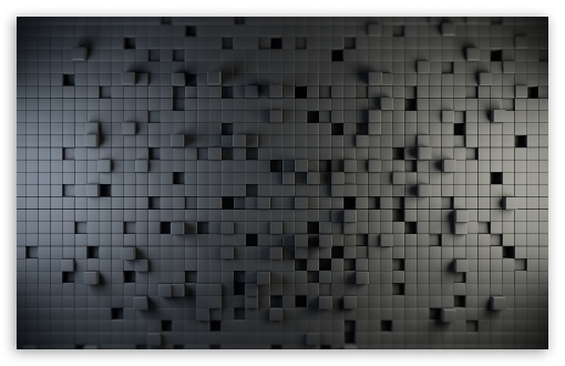Download 3D Cubes UltraHD Wallpaper