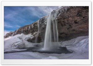 Seljalandsfoss Waterfall,...