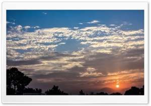 Sunset In Pakistan, Peshawar,...