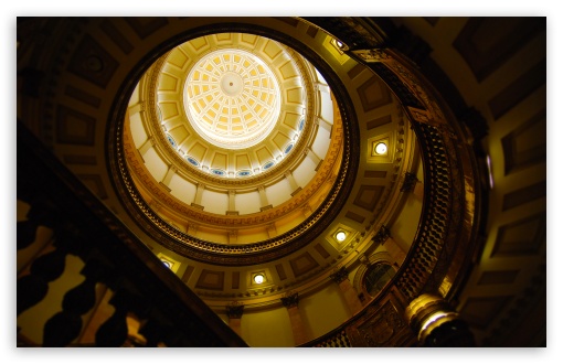 Download Dome of the Colorado State Capitol, Denver,... UltraHD Wallpaper