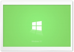 Windows 10 Green