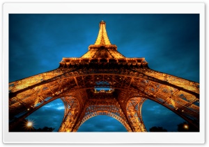 Paris At Night   Eiffel Tower...