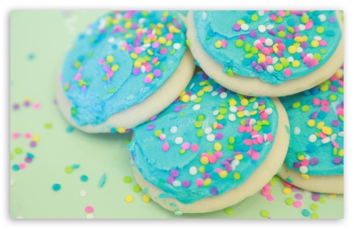 Download Soft Sweet Sugar Cookies UltraHD Wallpaper