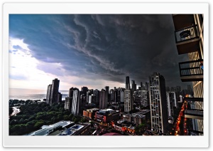 Storm Clouds Over Chicago