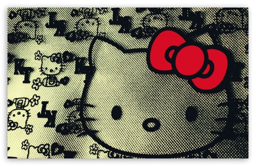 Download Hello Kitty Design UltraHD Wallpaper