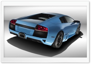 Blue Lamborghini Reventon 1