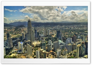 Kuala Lumpur From The Air