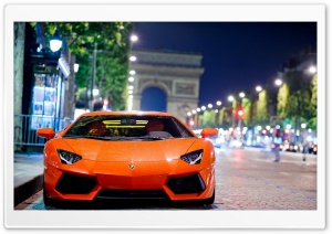 Lamborghini Aventador Night Shot