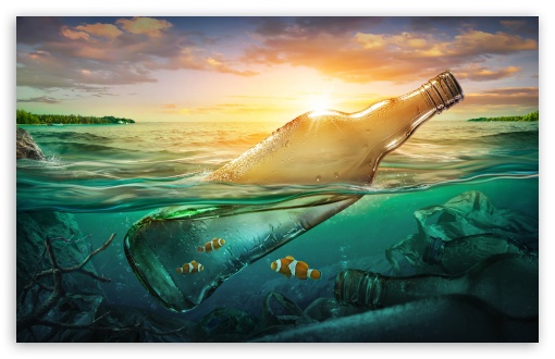 Download Keep the Ocean Clean UltraHD Wallpaper