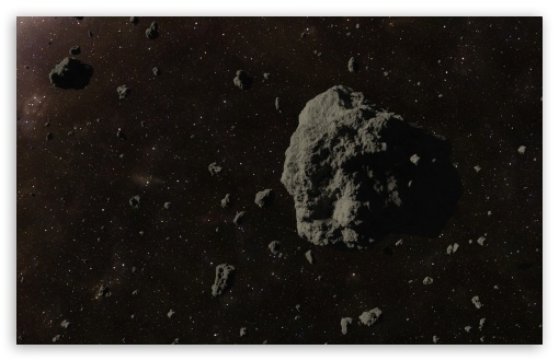Download Asteroids UltraHD Wallpaper