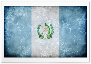 Grunge Flag Of Guatemala