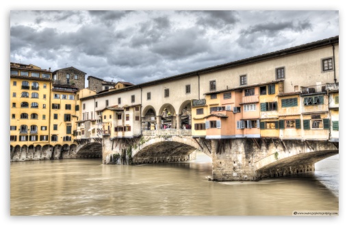 Download The Ponte Vecchio Florence UltraHD Wallpaper