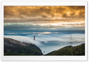Fog Over Golden Gate Bridge