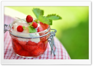 Wild Strawberries Dessert