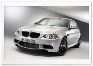 BMW M3 White Front