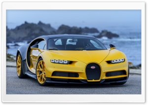 Bugatti Chiron 2018 yellow