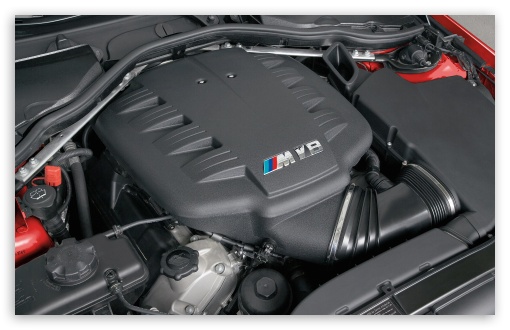 Download BMW M3 V8 Engine UltraHD Wallpaper