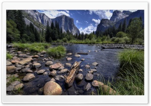 Merced River and Yosemite Valley