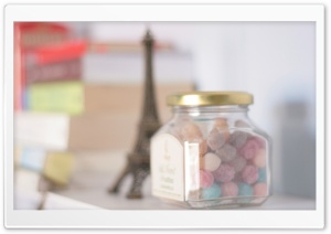 French Candy Jar