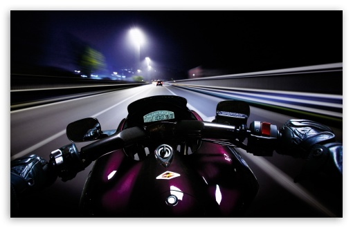Download Night Ride UltraHD Wallpaper