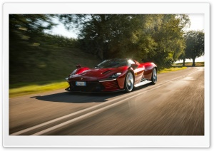 Luxury Red Ferrari Daytona...