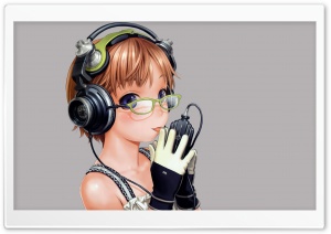 Listening Music Anime