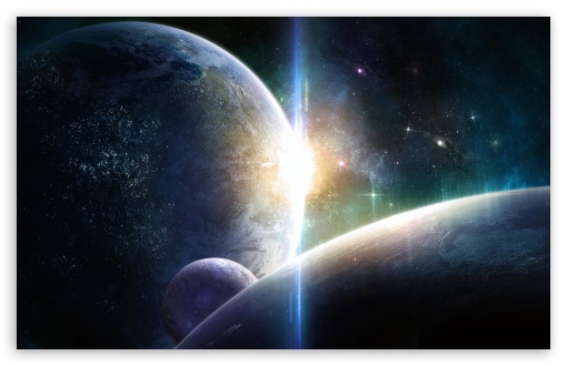 Download Planets Fantasy UltraHD Wallpaper