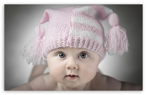 Download Adorable Little Baby UltraHD Wallpaper