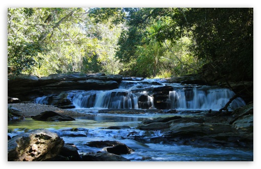 Download Tropical Waterfalls 2 UltraHD Wallpaper