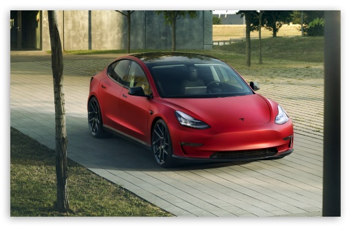 Download 2019 Novitec Tesla Model 3 Electric Car UltraHD Wallpaper