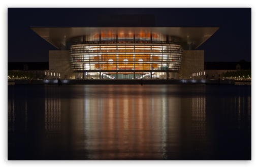 Download Copenhagen Opera House, Denmark UltraHD Wallpaper