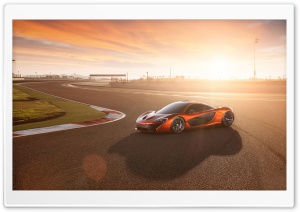 2014 McLaren P1 Race Track