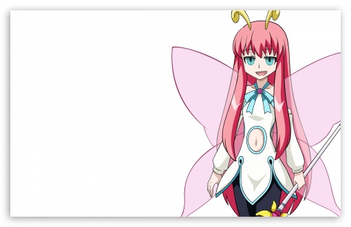 Download Anime Butterfly Girl UltraHD Wallpaper