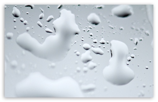 Download Water Drops On Glass UltraHD Wallpaper