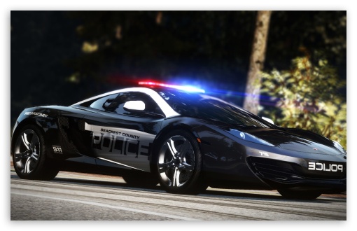 Download Need for Speed Hot Pursuit Police Car UltraHD Wallpaper