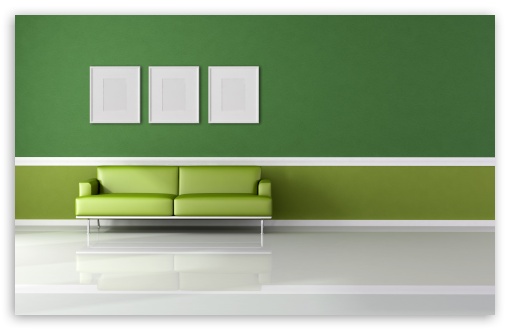Download Green Room UltraHD Wallpaper